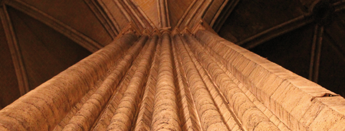 Chartres Reisen, Blick in das Vierungsgewölbe